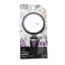 Jacent Dib & Dab 3-in-1, Double Sided 5X Magnification Face Mirror, 3 Inch Diameter - Pack of 1
