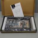 PERLESMITH UL Listed TV Mount for Most 37-85 inch TV, Universal Tilt TV Wall Mount Fits 16- 24 Wood Stud with Loading 132 lbs & Max VESA 600x400mm, Low Profile Flat Wall Mount Bracket PSLTK1 (Black)