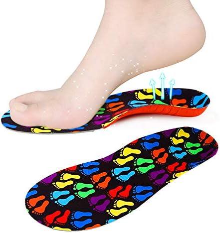 Orthotics Insole Kids - Orthotic Shoes Inserts for Flat Feet and Arch Support (Toddler 5-7.5)