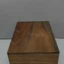 WEVOIRD Rustic Solid Barn Wood Burial Cremation Urn Boxes and Casket for Human Ashes Adult Man or Woman up to 240 lbs