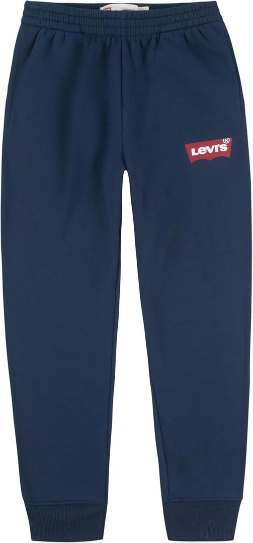 Levi's Boys Soft Knit Jogger Pants (Medium, Naval Academy)