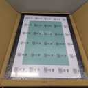 LaVie Home 16 x 24 Picture Frame Black Poster Frame, Display Pictures 12x18 with Mat or 16x24 Without Mat, Stable and Sturdy Frame and Polished Plexiglass, Suitable for wall decoration, Pack of 1