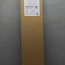 LOTUS & WINDOWARE Cordless Faux Wood Blinds, 35" Wide x 72" Long,Smooth,Light Gray, 2 Inch Horizontal Blinds  for Living Room, Bedroom, Interior Door Windows