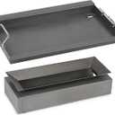 Stanbroil Flat Top Griddle Insert with Heat Manifold Kit for Masterbuilt Gravity Series 560 Grill and Smoker MB20040220 MB20041020