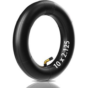 10 Inch 10X2/54-152 Tube, 10x2.0/2.125 Heavy-Duty Tube Replacement for Ninebot D40X F25 F30 Gotrax G4 Turboant X7 Hiboy S2 Pro Max Electric Scooter Smart Self Balancing 10" Scooter Tyre