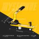 Deck Board Straightener Tool - Heavy Duty Straightener Tool, Quick Install & Foldable Design to Correct Gaps & Misalignment in Seconds, Upgraded