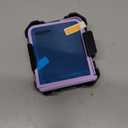 Miimall for Motorola Razr Plus 2024 Case with Belt Clip,Razr Plus 2024 Case Kickstand & Holster Clip Military Shockproof Rugged 360 Rotating Heavy Duty Phone Cover for Moto Razor 50 Ultra,Purple
