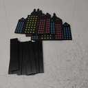 Vicenpal 6 Pcs Skyscraper Party Decorations Wooden Hero Theme Skyscraper Table Decor City Skyline Buildings Centerpiece Sign Decor for Hero Theme Comic Birthday Party Supplies