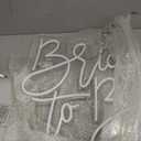 Bride to be Neon Sign,Custom Neon Sign Wedding, Engagement Party Wall Art, Bridal Shower Sign,Bride to Be Sign,Personalized Gift For Bride Size: 23inches
