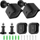 Blink Outdoor Camera Mounts, 360 Adjustable Blink Outdoor Mount with Sturdy Housing for Blink 4th & 3rd Weatherproof Durable Blink Mounting Bracket for Indoor & Outdoor Security, 2 Pack