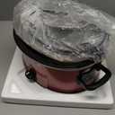 Crock-Pot 6-Quart Cook & Carry Oval Manual Portable Slow Cooker, Red - SCCPVL600-R