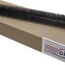 Gutter Brush Guard, Prevents Clogs, Filters Leaves, for 5 Inch Gutters (4.25 Inch - 40 Ft.)