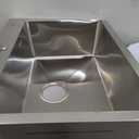 Weejian Drop In Kitchen Sink 24x18 Inch Inch, Stainless Steel Top Mount Kitchen Sink with Brushed Finish, 16 Gauge Single Bowl Workstation Sink, Drop In Kitchen Sink for Modern Kitchen