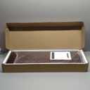 Fun Memories 9 Inch Deep Floating Shelves, Rustic Solid Wood Floating Shelf 30 Inch Long, 30 x 9 Wide Bathroom Shelves for Storage & Display, Red Brown