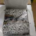 Cinkeda Morden Farmhouse Table Lamps Set of 2, Touch Control Bedside lamp with 2 USB Ports & AC Outlet,Vintage Nightstand Lamp with Nightlight for Bedroom Living Room Entryway,White