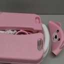 Rabb 1st Potty Training Seat, Upgrade Toddler Toilet Seat for Kids Boys Girls, 2 in 1 Potty Training Toilet for Kids, Splash Guard Anti-Slip Pad Step StoolUpgraded Cushion