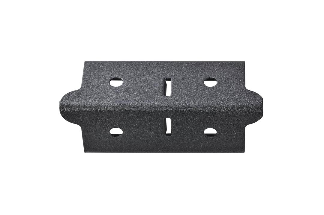Edsal CPOUT-BLK-4 Muscle Rack Post Coupling Outer Black (4 Pack), 3" Height, 1.5" Width, 1.5" Length (Pack of 4)