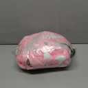 CALANTA Dinosaur Onesie Unisex Adult T-Rex Dragon Animal Costume Women Plush Pajamas One Piece Cosplay Halloween Christmas.Pink.M