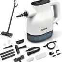 Saker EverSteam Instant-Heat Steam Cleaner for Home,15s Heat-up Handheld Steam Cleaner with Mop Attachment, Lightweight Portable Continuous Refill Steamer for Deep Cleaning of Floor, Car and Kitchen