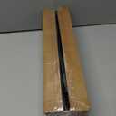 Black Long Curtain Rod Tension Shower Curtain Rods 30 to 120 inch Adjustable Spring Heavy Duty Rods for Bathroom Windows Outdoor No Drill No Slip Spliced and Telescopic Design