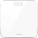 RENPHO Digital Bathroom Scales Weighing Scale with High Precision Sensors Body Weight Scale (Stone/lb/kg) - White, Core 1S (10.2"/260mm)