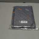 Sunheir Washable Pee Pads for Dogs 2-Pack Reusable Puppy Pads Pet Training Pads, Waterproof Dog Pee Pads for Crate, Whelping Pad, Non-Slip Protects Against Urine Leakage (Leaves - Deep Grey, 24x36)