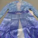 Disney Toddler & Girls Frozen 2 Princess Elsa Blue Glitter Costume Dress 2T