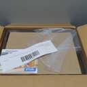 STORi STAX Plastic Stackable Organizer Drawers (Set of 2) Clear | 12.5" Wide | Set Includes Two Open Drawer | Organize Office Desk Accessories & Sort Paper | Made in USA