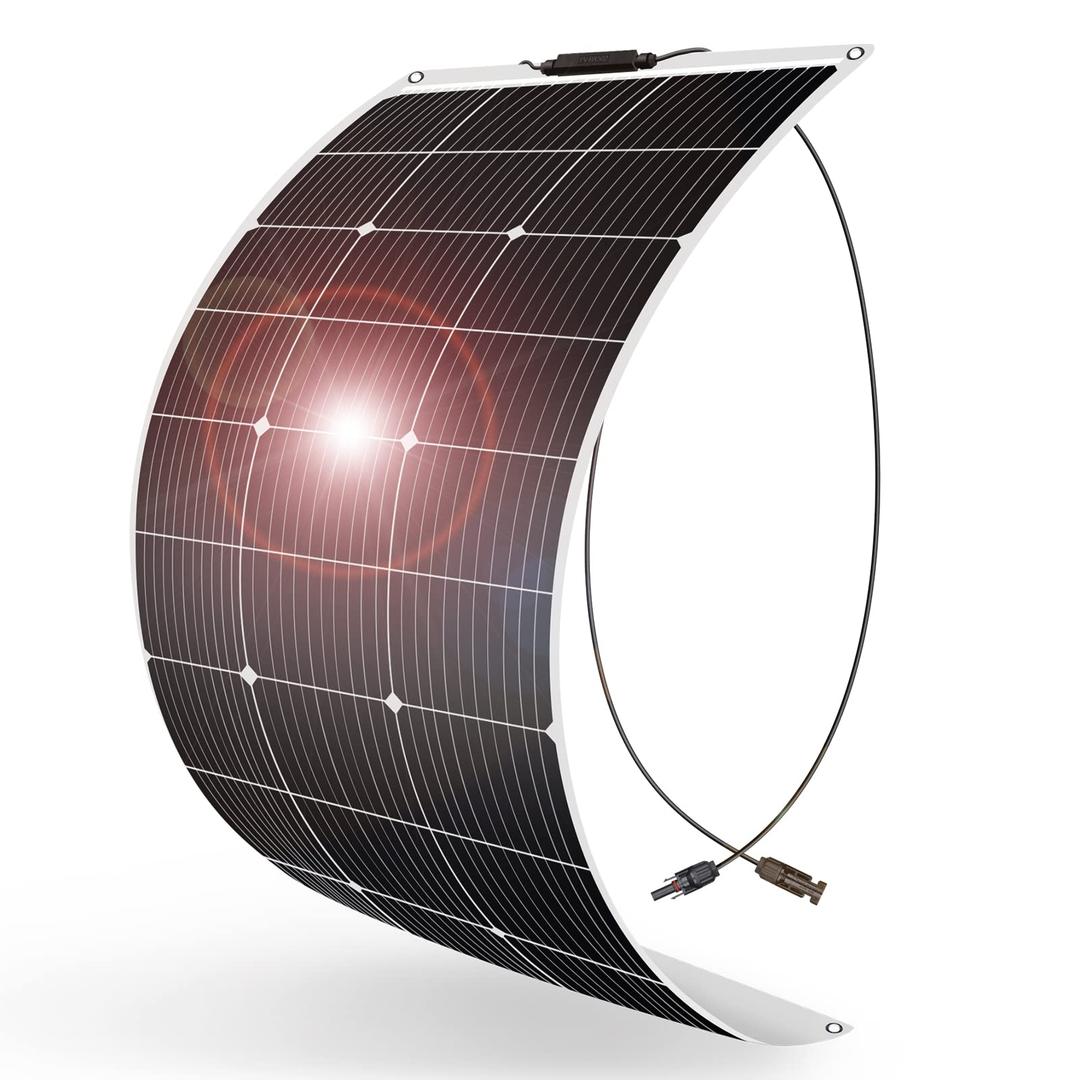 DOKIO 1000W Flexible Solar Panel Set, Ten 100W 18V ETFE Modules