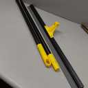 Floor Squeegee for Concrete, 30'' Large Rubber Broom for Tile, 59'' Long Handle Heavy Duty Water Wiper for Garage, Deck