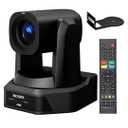 4K NDI PTZ Camera with 20X Optical Zoom, AI Auto Tracking,Video Conference Camera HDMI SDI USB IP Live Streaming for Church Worship Live Services Education Events PoE