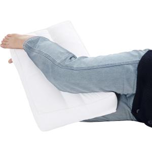 MABOZOO Knee Pillow for Side Sleepers Hip Pain,Between & Under Leg Pillows for Sleeping Side Sleeper,Down Alternative Pillow for Knee & Ankle Support,Sciatica & Back Pain Relief,Pregnancy Support (3 inch Thickness(13x26 in), New White)