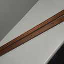 Dacri Home Quilt Hanger for Wall Display - 48 Inch Tapestry Hanger from Premium Teak Wood - Safe Mount Quilt Rack for Heavy Rugs, Tapestries, and Other Wall Hangings (Light Wallnut Stain)