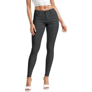 Hybrid & Company Womens Hyper Ultra Stretch Comfy Skinny Leg Work Casual Pants, M- Long