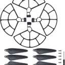 sea jump Quick Release Protection Ring+Propeller Suitable for HS360S Drone Blade Protection Cover Remote Control Quadcopter Anti-Collision Ring Wing Protection Cover Accessories