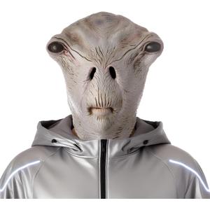 Alien Mask Extraterrestrial Biological Latex Full Head Realistic Masks Fancy Dress for Halloween Carnival Costume Party