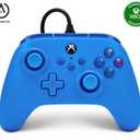 PowerA Wired Controller for Xbox Series X|S - blue, gamepad, video game/gaming controller, works with Xbox One, Officially Licensed