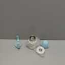 GROSMIMI Insulated 316 Stainless Steel Spill Proof Straw Cup, Water bottle with Flip Top for Toddlers, BPA Free (air balloon, 6oz)