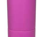 BENTO BOTTLE - Stainless Steel Vacuum Insulated Coffee & Water Bottle, Hot & Cold Beverages - Easy Drink Lid, 32 Fl Oz (900 mL) (Two 16 Fl Oz) Drink Compartments and Solid Storage Base (Rose Red)