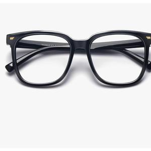 PANNER Oversized Square Blue Light Blocking Glasses for Women Men Anti Glare Reduce Eyestrain Computer Glasses