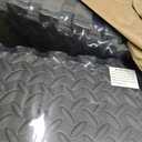 Exercise Puzzle Mat ½-inch, Checkered EVA Foam Floor Tiles w/ Non-Slip Texture, Interlocking Design for Adjustable Gym Surfaces, Shock Absorbing, Black, 36 SQ FT - 36 Tiles
