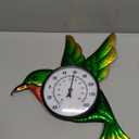 Indoor Outdoor Thermometer, Hummingbird Wall-Mounted Thermometer Waterproof for Patio Garden Yard & Living Room, No Battery Needed