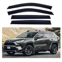 Window Visors Compatible with 2019 2020 2021 2022 2023 2024 Toyota RAV4，Rain Guards Sun Shields Window Deflector，Tape-On Style，4PCS