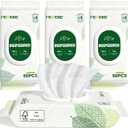 Unscented Dog Wipes & Cat Wipes (4x50 Packs) | Hypoallergenic, pH Balanced for Paws, Body, Eyes & Ears Grooming |All-Natural Plant Fiber Wipes with Aloe & Vitamin E | Pearl Texture