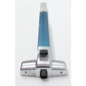 Dynasty Hardware Push Bar Panic Exit Device for Emergency Exit Doors Painted Aluminum, with Exterior Lever Handle
