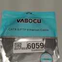 Vabogu Cat 8 Ethernet Cable, Heavy Duty High Speed Internet Network Cable, Multiple Size Options, 26AWG, 2000MHz 40Gbps with Gold Plated RJ45 Connectors, Shielded for Indoor & Outdoor Use, 10FT