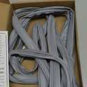 Upgraded 5304505782 Refrigerator Door Gasket Replacement Compatible with Electrolux Frigidaire Freezer Door Gasket Seal,65.15" x 31.3" Refrigerator Door Seal Replace 216522370, 4452576, AP6030127,Gray