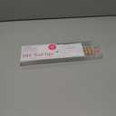 Press on Nails Short 5 Styles, Jofay Fashion 160Pcs Salon-Like Fake Nails with Chrome/Rainbow Laser/Chasing Light Cat Eye Designs, Acrylic French Tip Press on Nails Glue on Nails (A-01 Winter Daily)