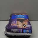 Always Discreet Boutique Incontinence and Postpartum Underwear for Women, Maximum Protection, Large, Black, 18 Count