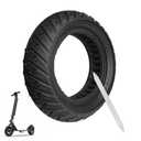 10x3 Off-road Solid Tire, 80/65-6 255x80 Tires Replacement, 10 inch Scooter Tubeless Solid Tire, for Varla Eagle One/Yume y10/Zero 10x/Nanrobot D4 D6 Electric Scooter (1 Pack)